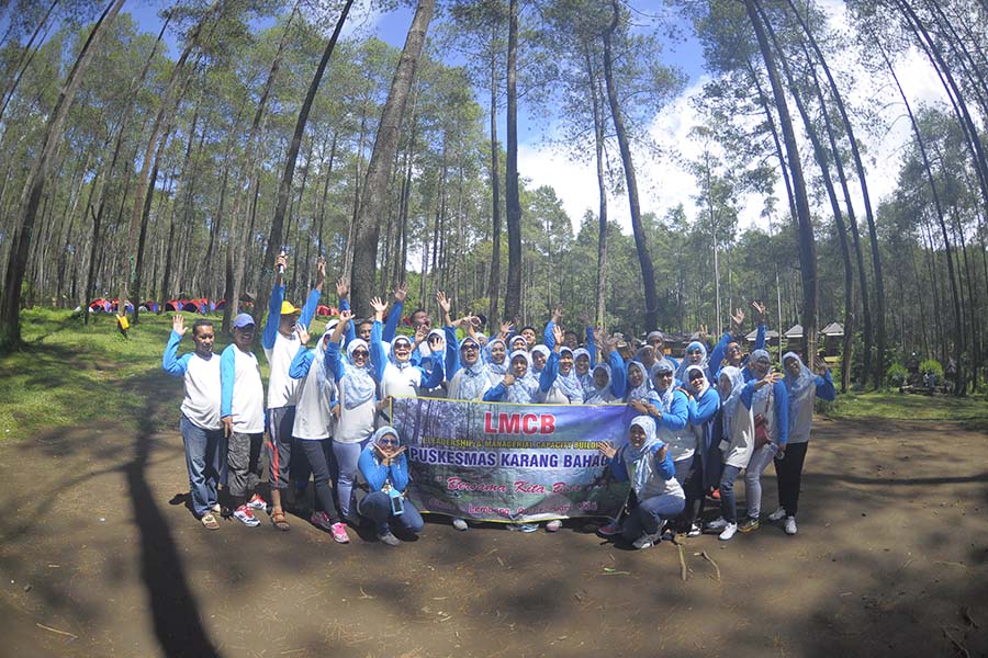 Gathering Outbound Puskesmas Karang Bahagia