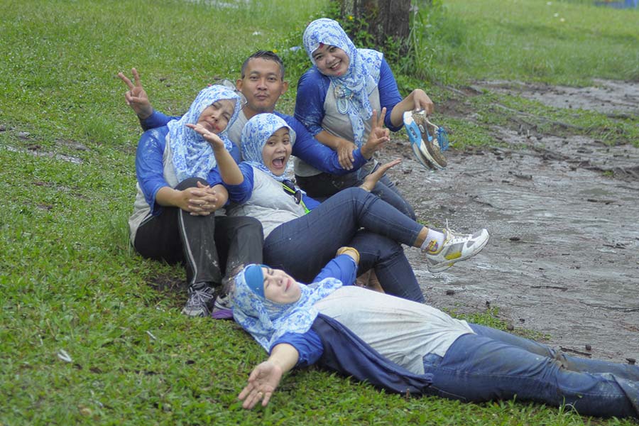 Gathering Outbound Puskesmas Karang Bahagia