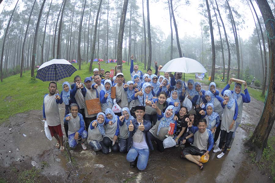 Gathering Outbound Puskesmas Karang Bahagia