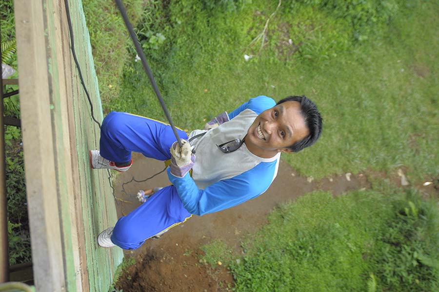 Gathering Outbound Puskesmas Karang Bahagia