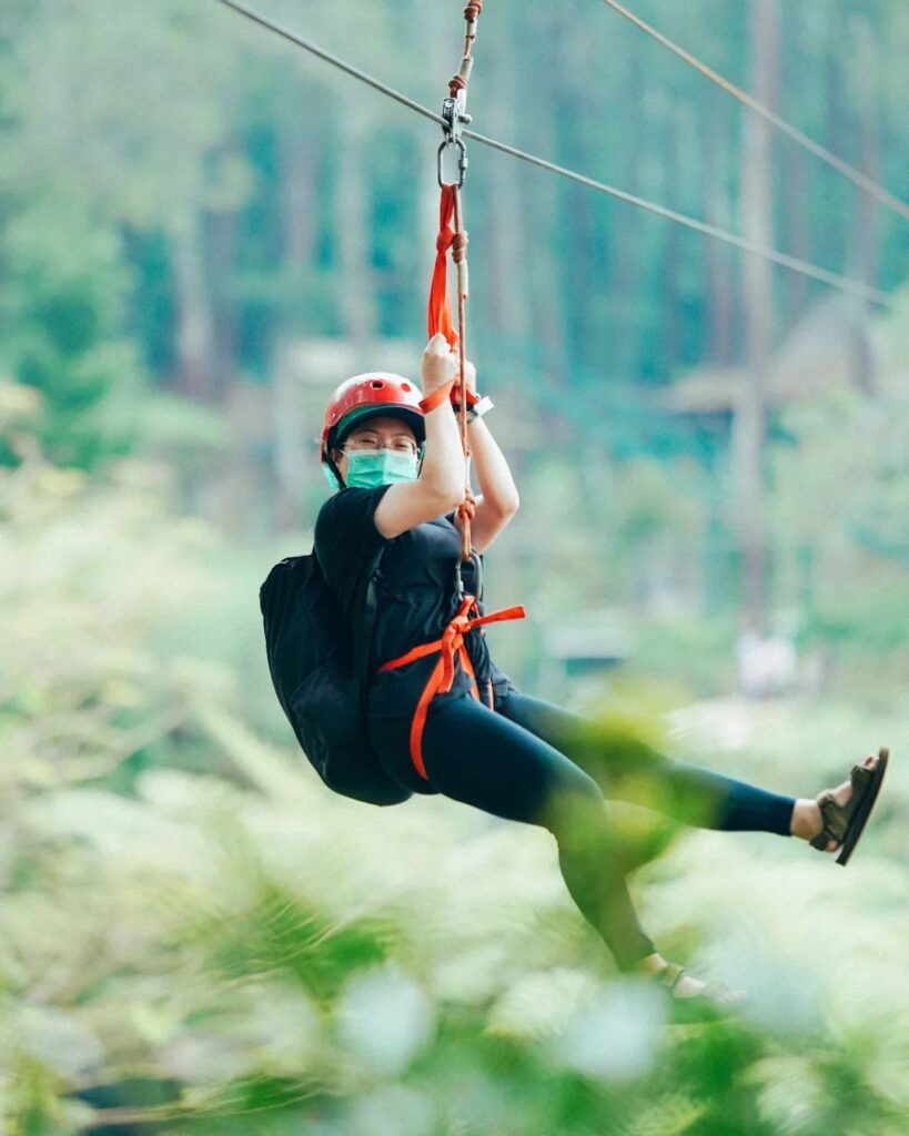 15 outbound bandung flying fox